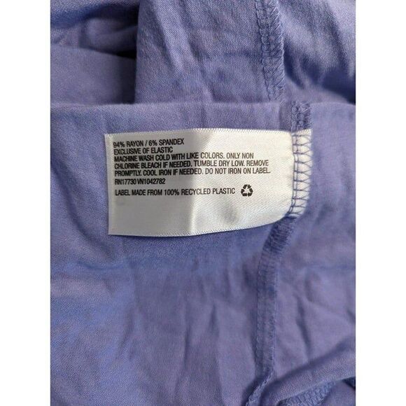 Isabel Maternity Flutter Empire Waist Maternity Dress Lavender - Picture 6 of 12